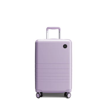 Front view of Carry-On Plus in Purple Icing (Glossy)