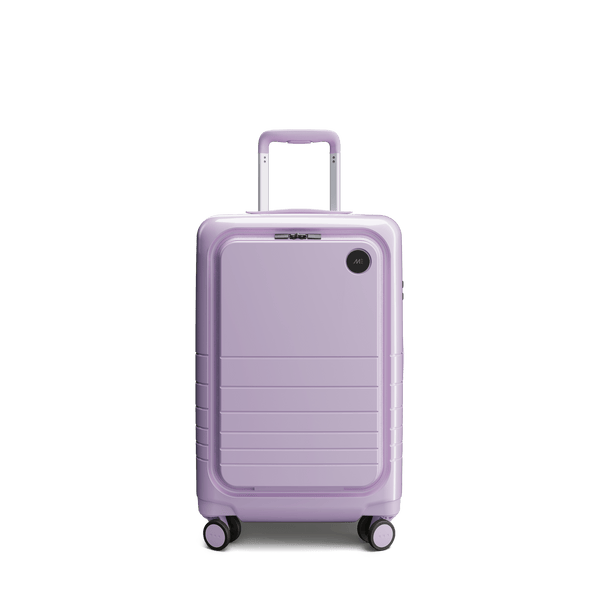 Purple Icing (Glossy) Scaled | Front view of Carry-On Pro Plus in Purple Icing (Glossy)