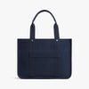 Back view of Gesso Tote in Abyss Blue (thumbnail)