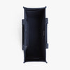 Interior view of Gesso Tote in Abyss Blue (thumbnail)
