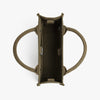 Interior view of Gesso Small Tote in Moss (thumbnail)