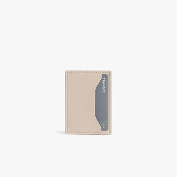 Back view of Slim Wallet in Ivory