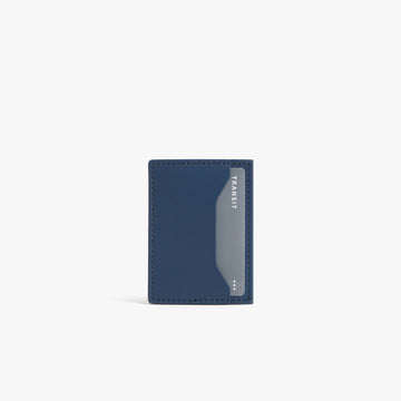 Back view of Slim Wallet in Oxford Blue