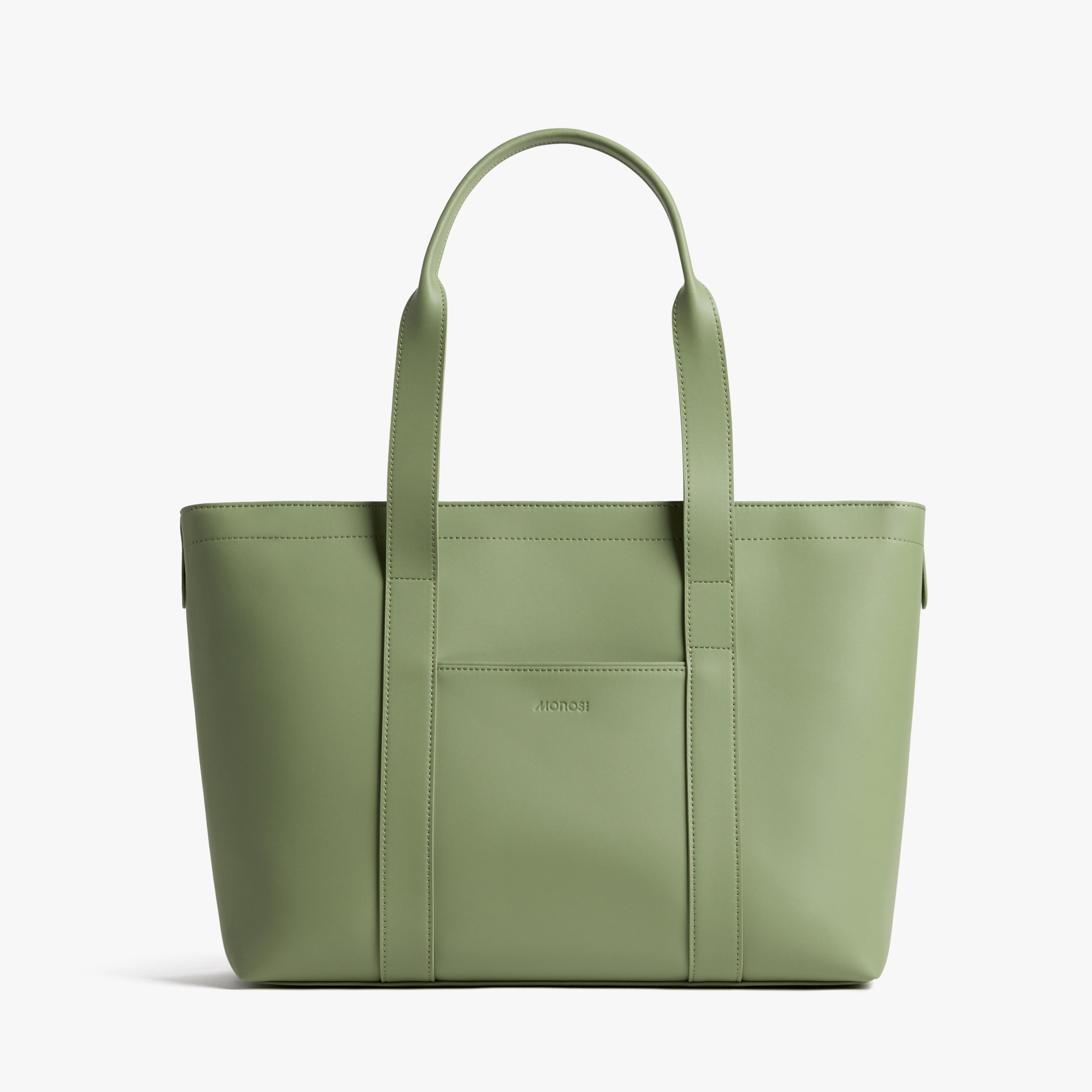 Monos メトロトート ヴィーガンレザー アイボリー Metro Tote, Premium Vegan Leather Travel Bag | Monos Luggage