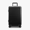 Front view of Aluminum Carry-On Plus in Caviar Black (thumbnail)