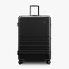 Front view of Aluminum Check-In Large in Caviar Black (thumbnail)