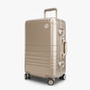Angled view of Aluminum Carry-On Plus in Champagne Gold (thumbnail)