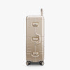 Side view of Aluminum Check-In Large in Champagne Gold (thumbnail)