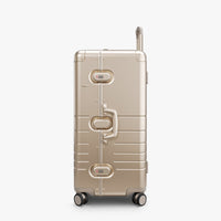 Side view of Aluminum Trunk in Champagne Gold (thumbnail)