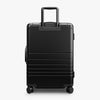 Back view of Aluminum Check-In Medium in Caviar Black (thumbnail)