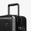 Luggage handle view of Aluminum Carry-On Plus in Caviar Black (thumbnail)