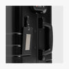 Luggage tag view of Aluminum Carry-On Plus in Caviar Black (thumbnail)