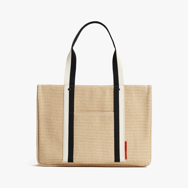 Natural | Front view of Canopy Tote in Natural
