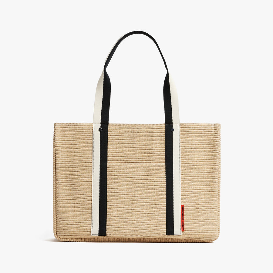 Natural | Front view of Canopy Tote in Natural