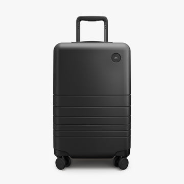 Front view of Expandable Carry-On in Midnight Black