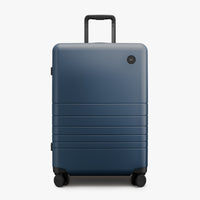Front view of Expandable Check-In Medium in Ocean Blue (thumbnail)