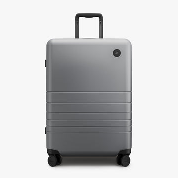 Front view of Expandable Check-In Medium in Storm Grey