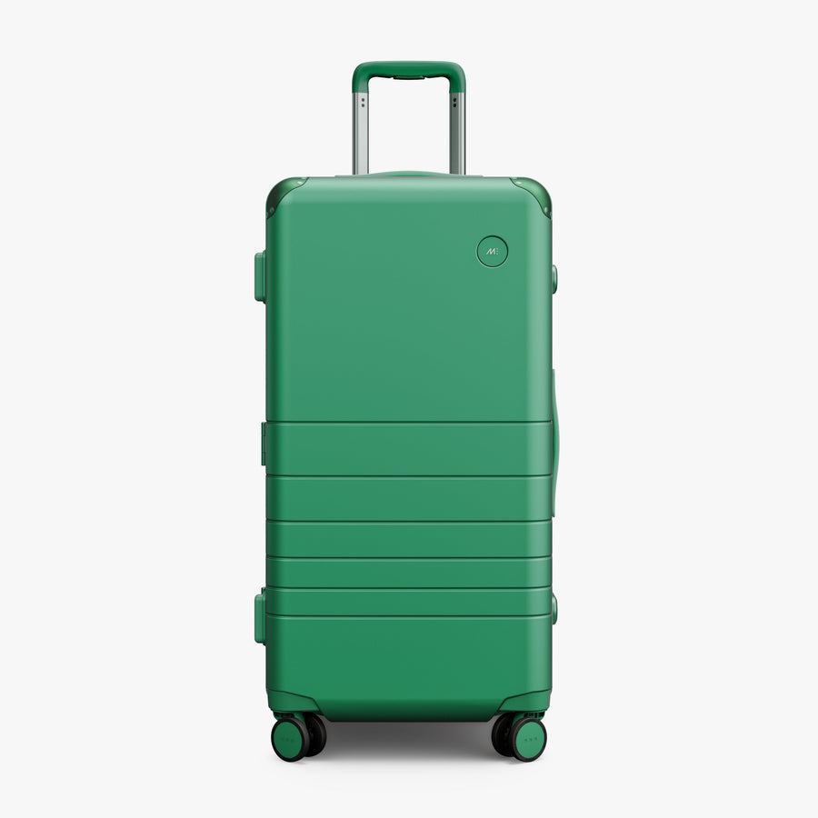 Jungle Green | Front view of the Hybrid Trunk Large in Jungle Green