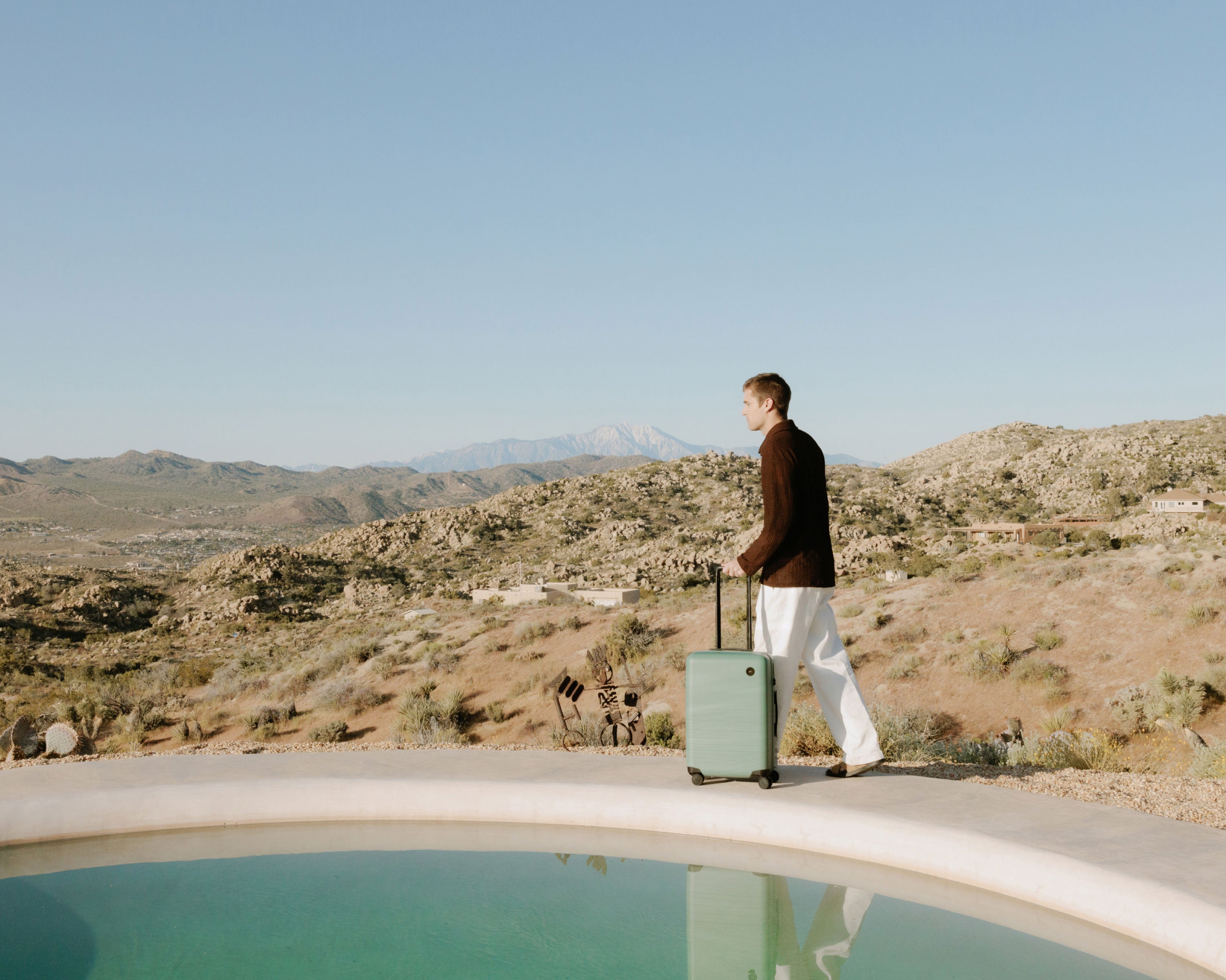 Sage Green Collection, Limited Edition | Monos Luggage Canada