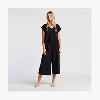Full body front view of Sevilla Top in Black (thumbnail)