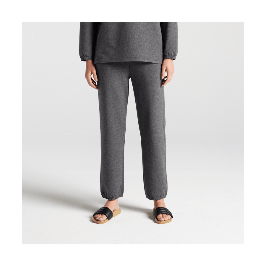 Heather Charcoal Scaled | Front view of Kyoto Pants in Heather Charcoal