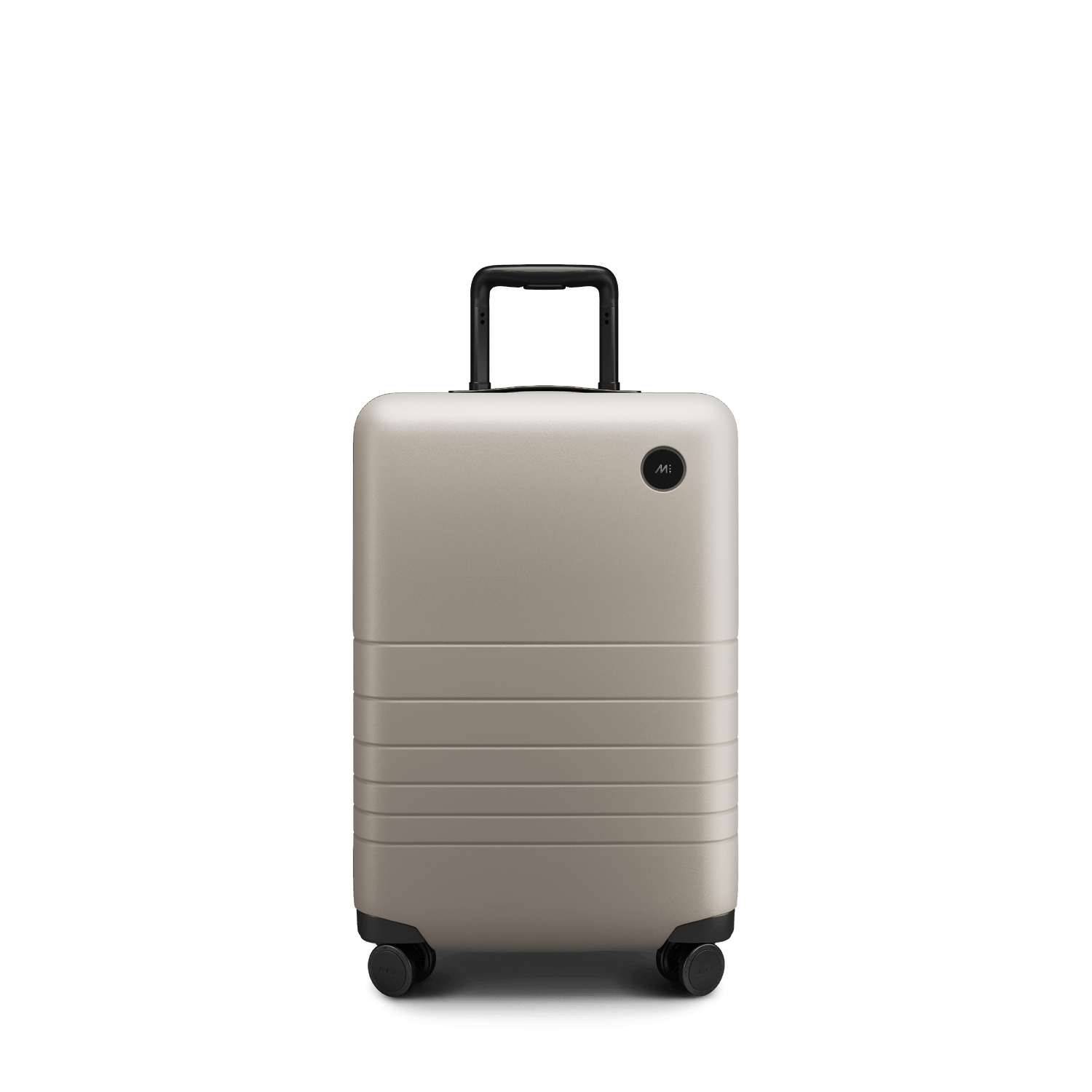 Desert Taupe Scaled | Front view of Carry-On Plus in Desert Taupe
