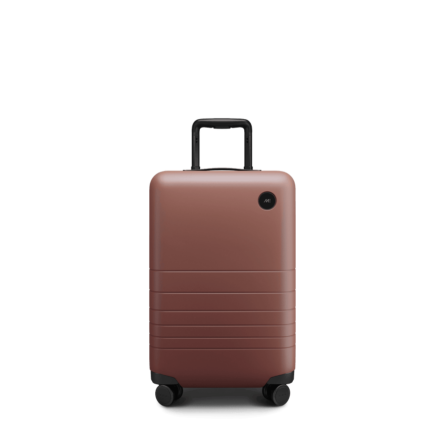 Terracotta Scaled | Front view of Carry-On in Terrazzo