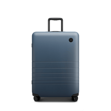 Front view of Check-In Medium in Ocean Blue