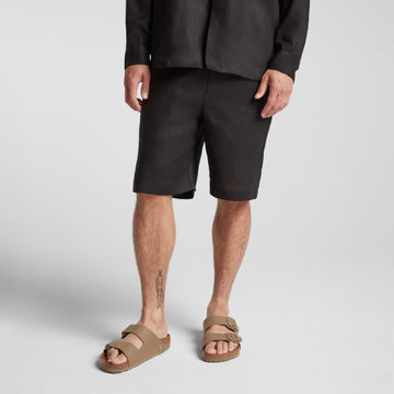 Front view of Algarve Shorts in Black