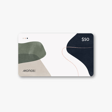 This is a $50 Monos Travel gift card