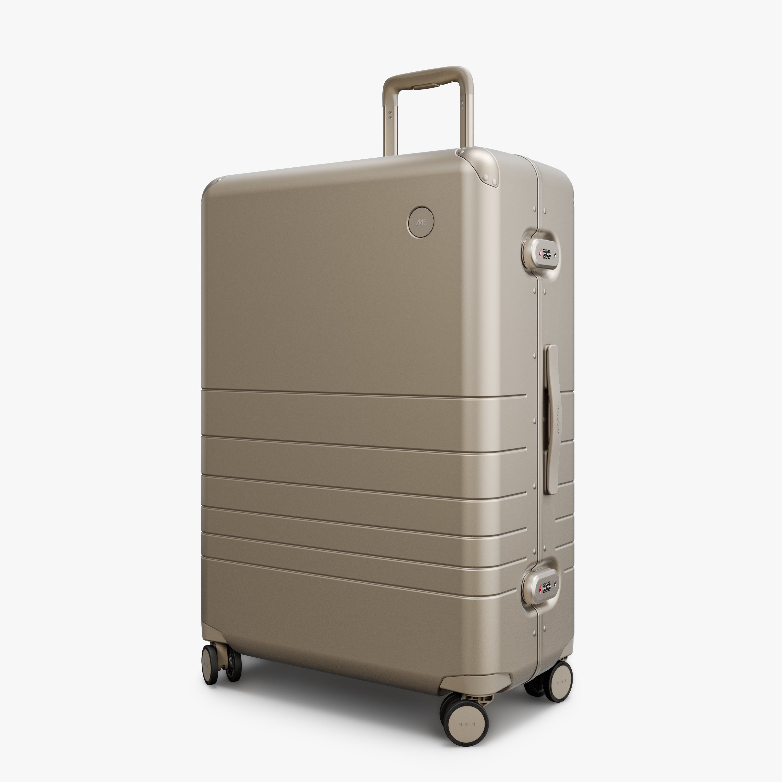 MONOS グレー Check-In Large スーツケース HybridCheck-