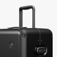 Luggage handle view of Hybrid Check-In Large in Obsidian (thumbnail)