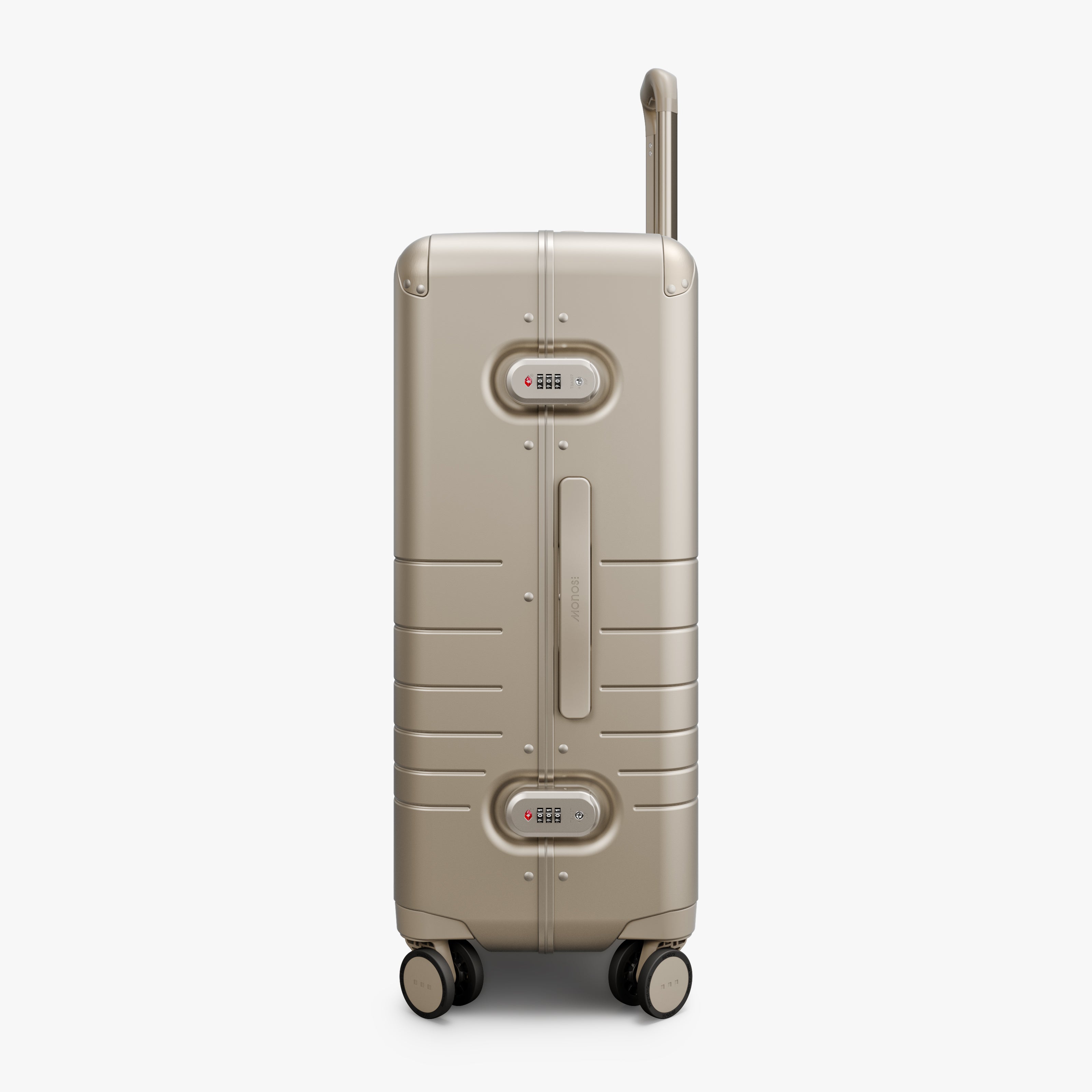 Hybrid Check-In Medium Luggage | Aluminum Suitcases – Monos Canada