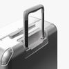 Extended luggage handle view of Hybrid Check-In Medium in Silver (thumbnail)