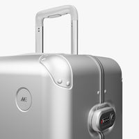 Luggage handle view of Hybrid Check-In Medium in Silver (thumbnail)