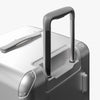 Extended luggage handle view of Hybrid Trunk in Silver (thumbnail)