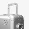 Luggage handle view of Hybrid Carry-On in Silver (thumbnail)