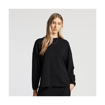 Front view of Kyoto Long Sleeve in Black