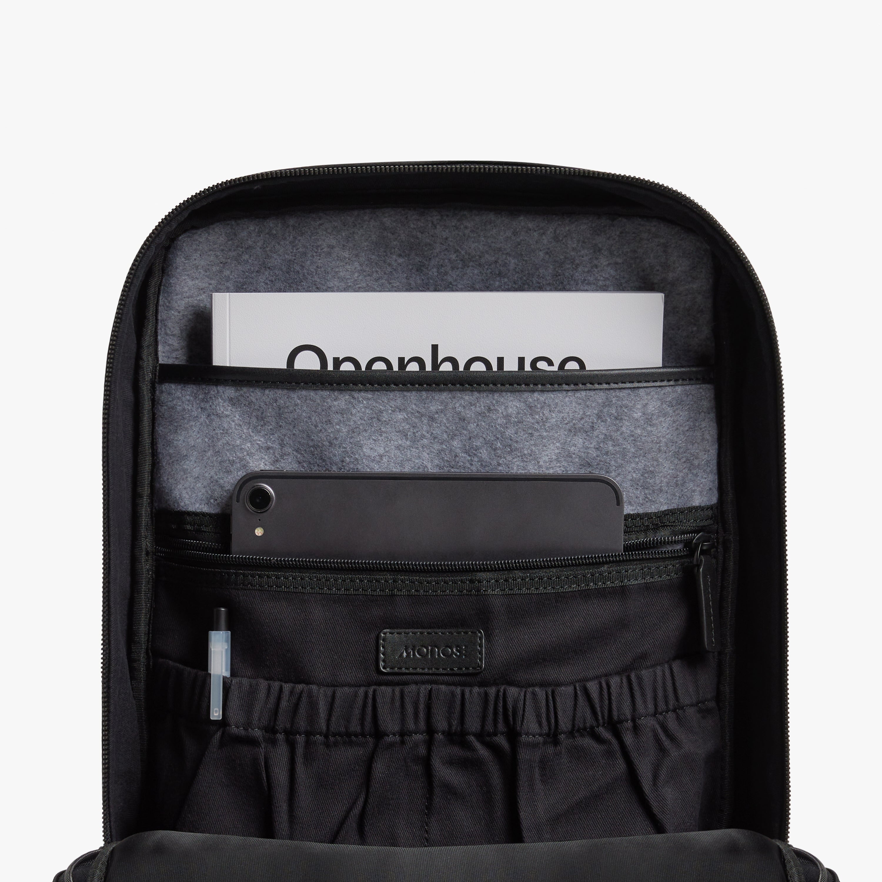 Metro Backpack, Nylon and Vegan Leather | Monos Luggage & Bags – Monos ...