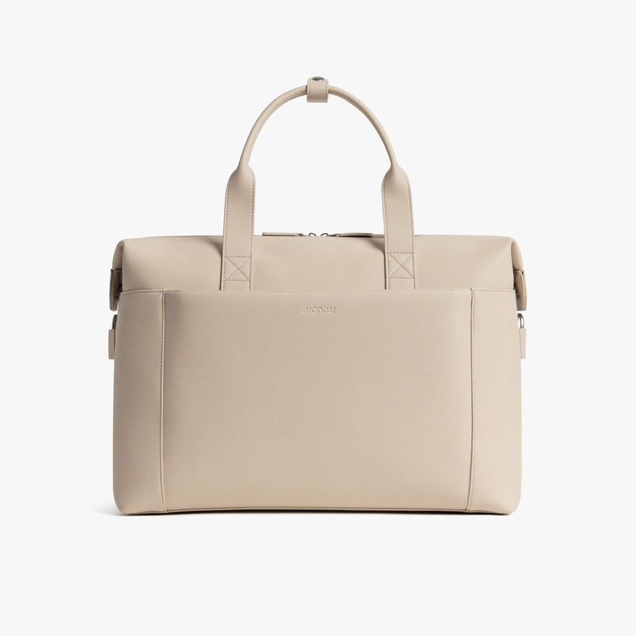Ivory | Front view of Metro Duffel in Ivory