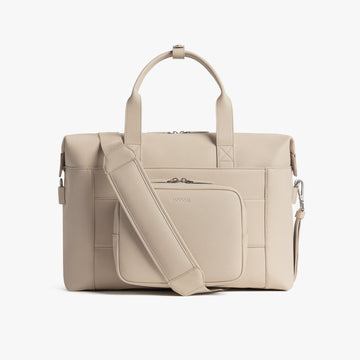 Back view of Metro Duffel in Ivory