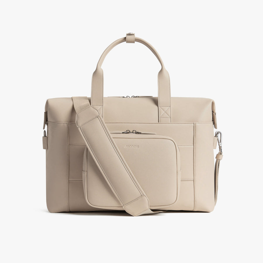 Ivory | Back view of Metro Duffel in Ivory