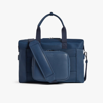 Back view of Metro Duffel in Oxford Blue