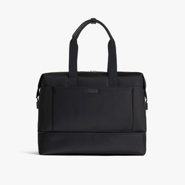 Front view of Metro Weekender in Carbon Black