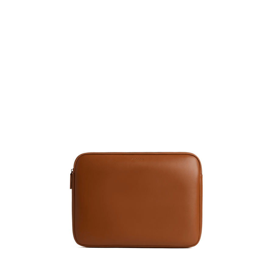 16-inch / Mahogany (Vegan Leather) Scaled | Metro Laptop Sleeve in Mahogany
