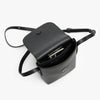Angled view of Metro Mini Crossbody in Carbon Black (thumbnail)
