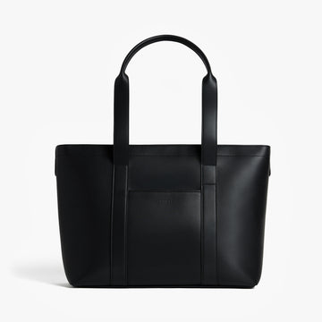 Front view of Metro Tote Carbon Black