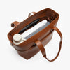 Angled view of Metro Tote in Mahogany (thumbnail)