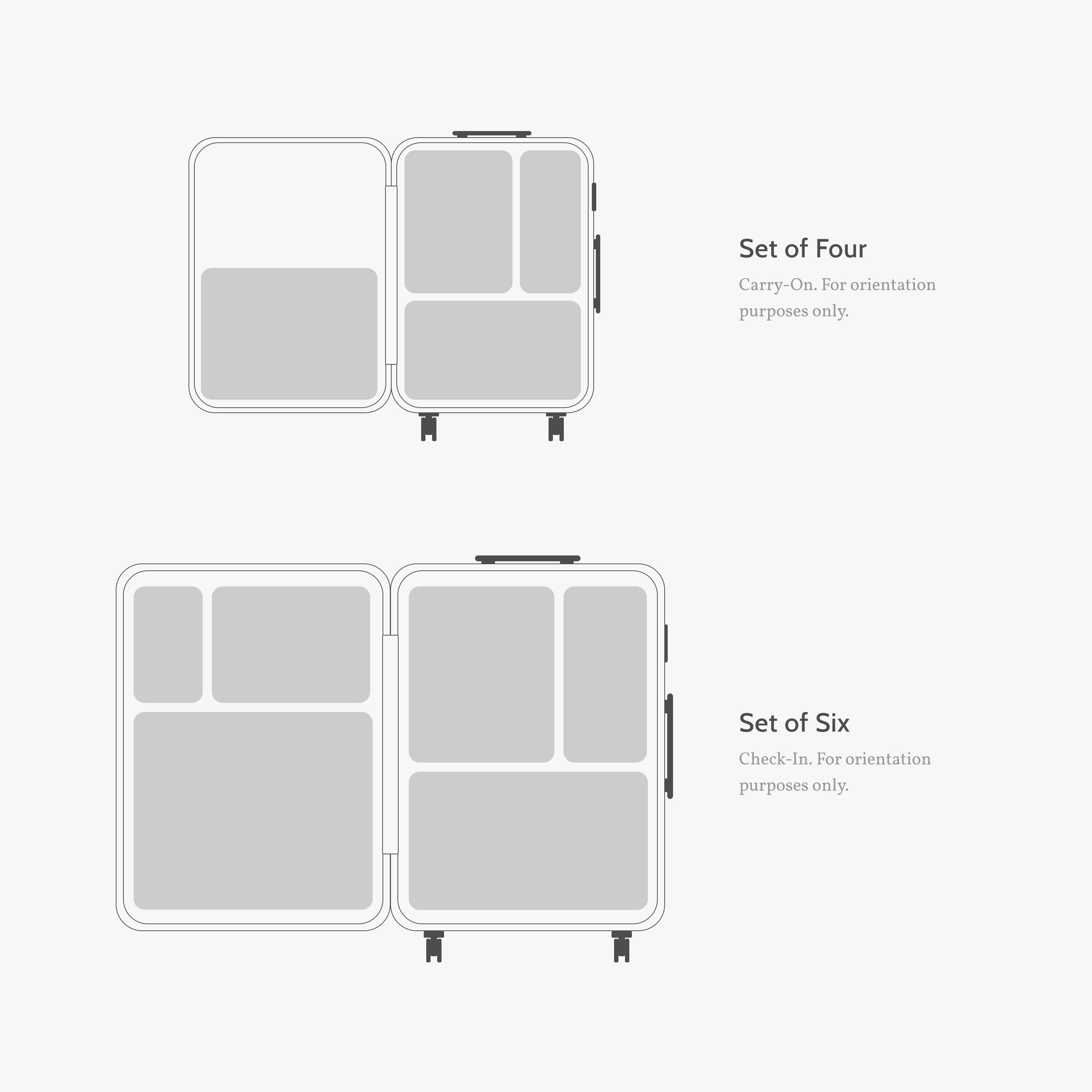 Shape Packing Compressible Packing Cubes | Monos Travel Canada Accessories – Monos Canada