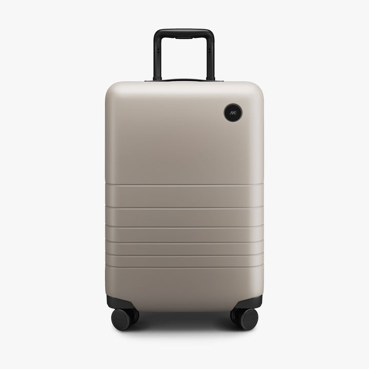 Desert Taupe | Front view of Carry-On Plus in Desert Taupe